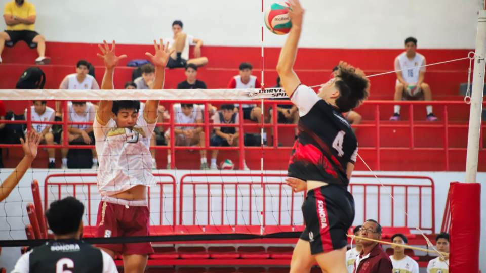 LOS CUATRO EQUIPOS DE VOLIBOL DE SONORA SIGUEN EN LA PELEA POR MEDALLAS NACIONALES 